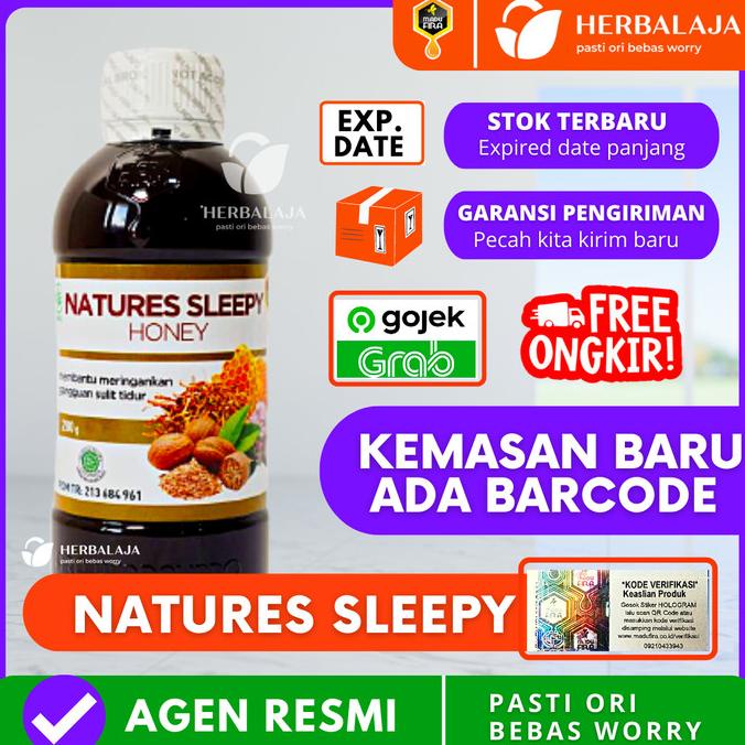 

Sale Madu Natures Sleepy Asli Original Obat Herbal Insomnia Susah Tidur /OBAT HERBAL ASAM URAT/OBAT HERBAL PELANGSING/OBAT HERBAL KOLESTEROL/OBAT HERBAL DIABETES
