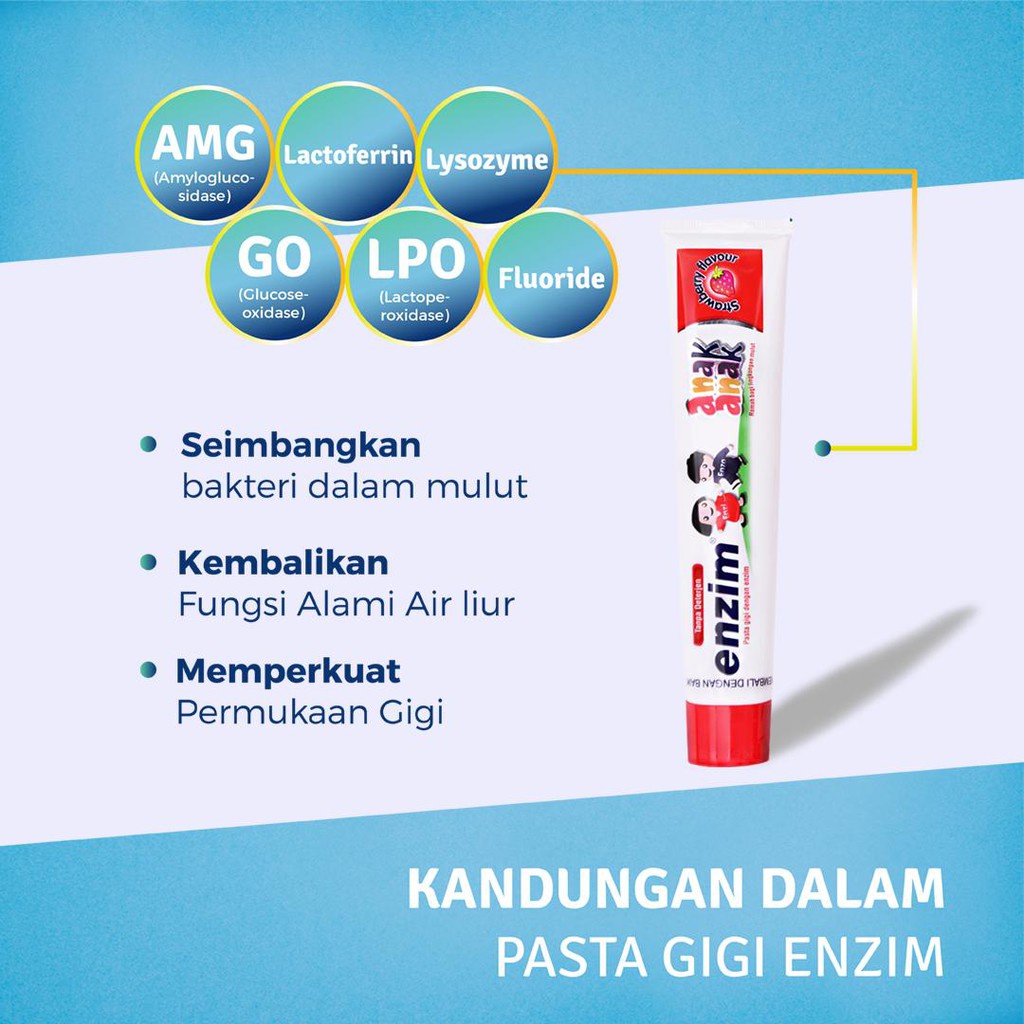 ENZIM TOOTHPASTE FOR KIDS 63GR