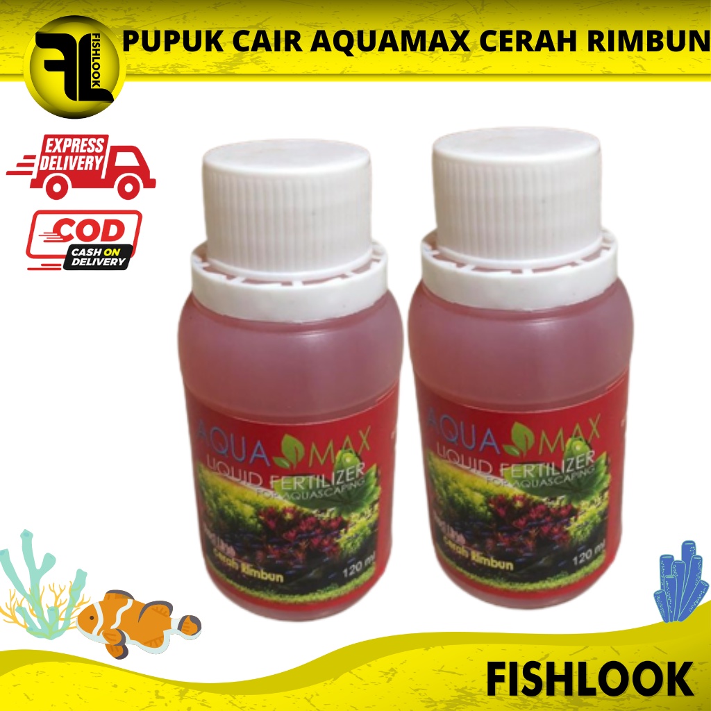 Pupuk Cair Aqua Max Cerah Rimbun Aquamax Pukcir Aquascape Murah