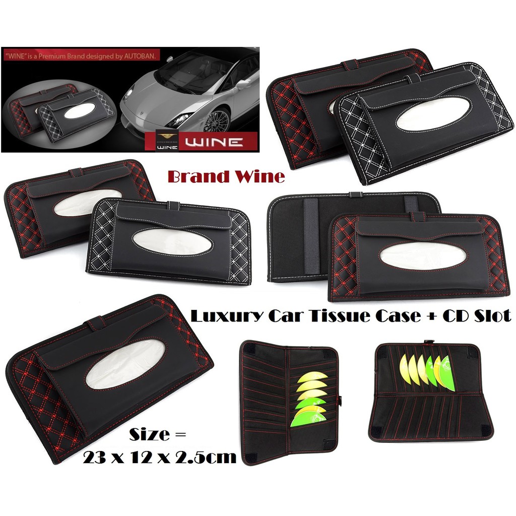 [ PROMO DAHSYAT ] Tempat Tisue CD mobil / Tempat Tissue dan Tempat CD
