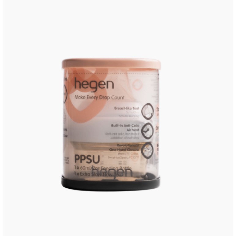 Hegen Botol Susu PCTO 60ml/2oz Feeding Bottle PPSU