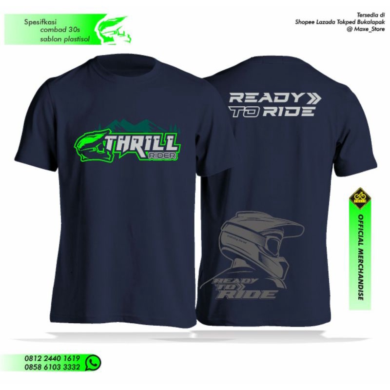 kaos thrill/t shirt thrill/kaos mtb/kaos ricochet/kaos wreak/kaos ravage