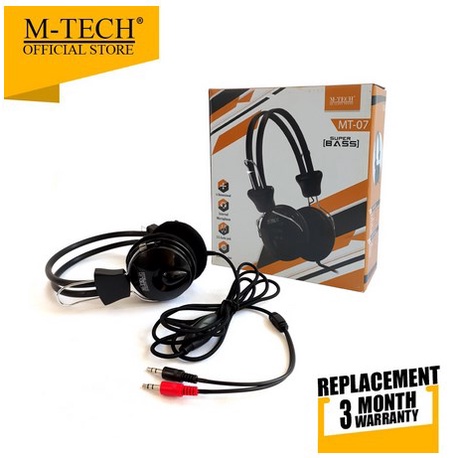 itstore Headset Gaming Pc Laptop Hp M-Tech 07 Gratis Audio Spliter mtech 07 Headphone