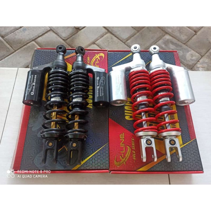 shock x line n max old PCX 340mm klick fungsi