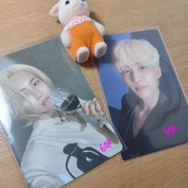 [ all booked ] jeonghan op1 amer attacca power of love trading card selfie