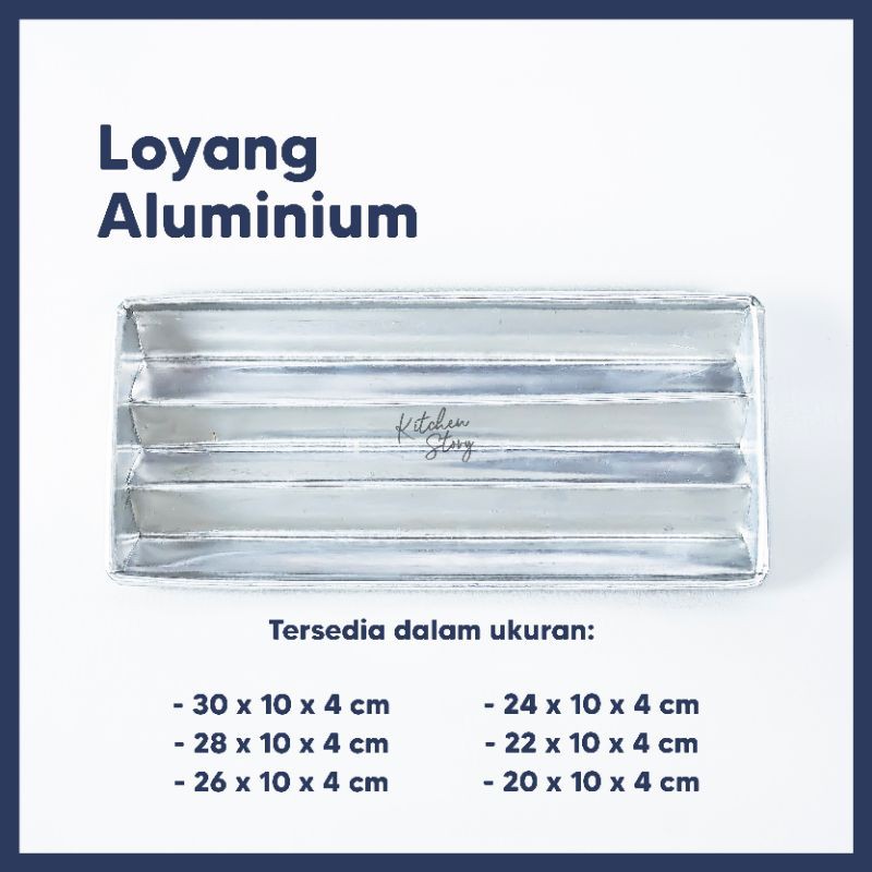 Loyang Surabaya Zigzag 20 x 10 x4 / loyang lapis legit / loyang 22 x 10 x 4 cm / 28 x 10 x 4 cm