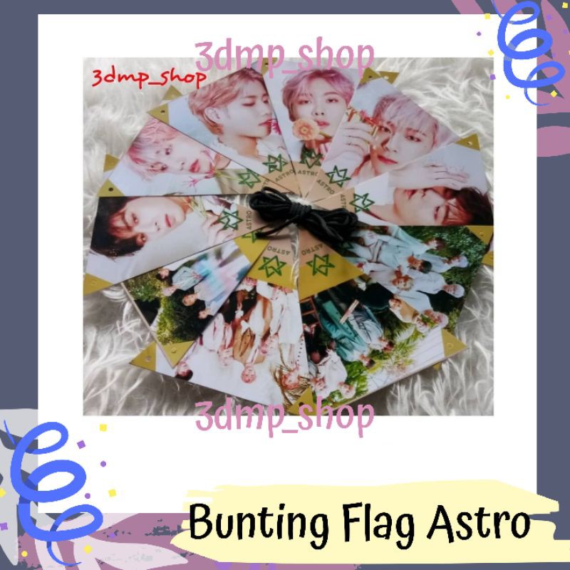 Bunting Flag Garland Bendera Astro all yours switch on