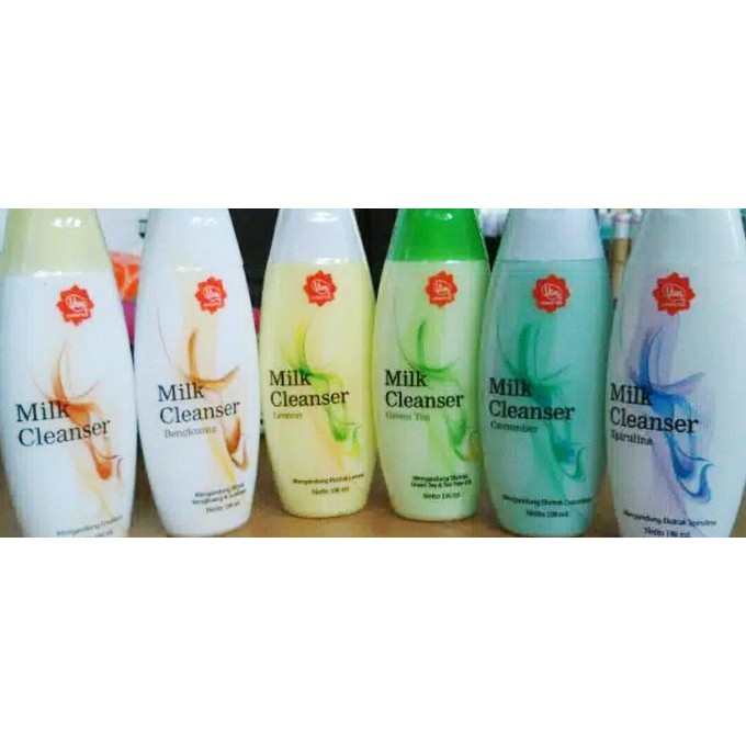 Viva Milk Cleanser Susu Pembersih | Viva Face Tonic Penyegar Toner Air Mawar