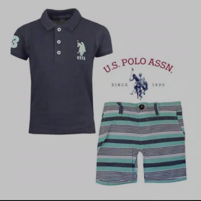 Setelan Polo U.S  Assn
