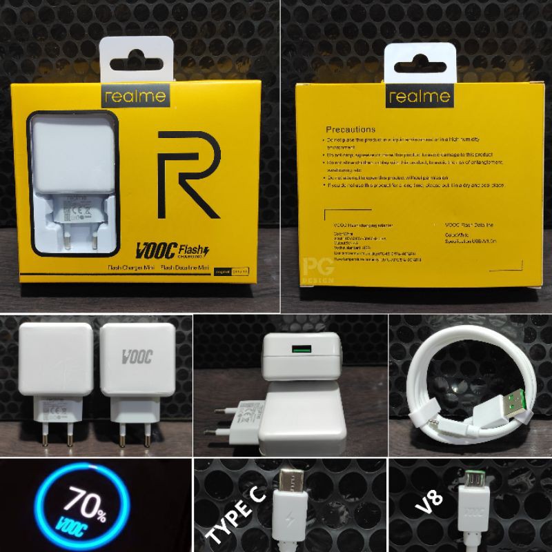 Charger Realme Vooc 4A 20watt Micro
