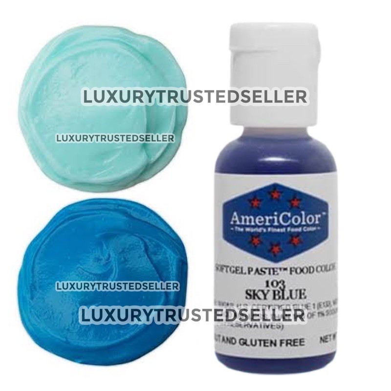 

AMERICOLOR SOFTGEL PASTE SKY BLUE 0,75 OZ