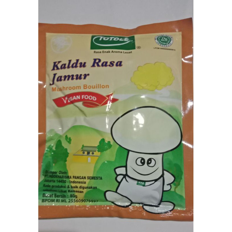 

Totole kaldu Jamur 80gr