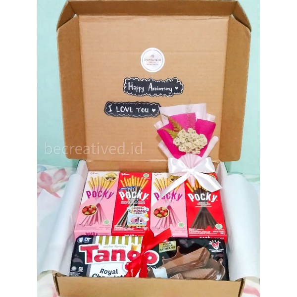

Box Hampers Snack Pocky Autentik Kado Anniversary Kado Ulangtahun