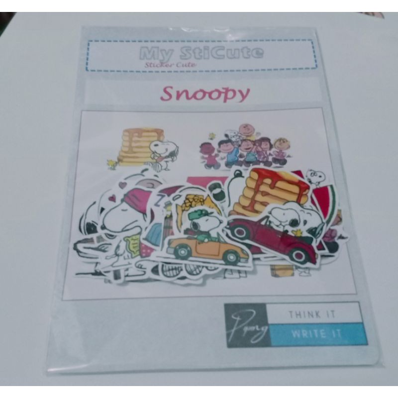 

20pcs My StiCute sticker snoopy & Charlie Brown & friends