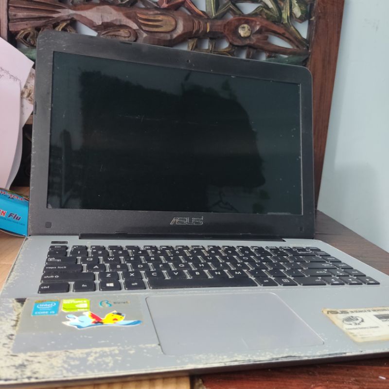 Laptop ASUS A455L Core i5 5200u Nvidia Geforce 930M Minus RUSAK MATOT Notebook Second Bekas Preloved