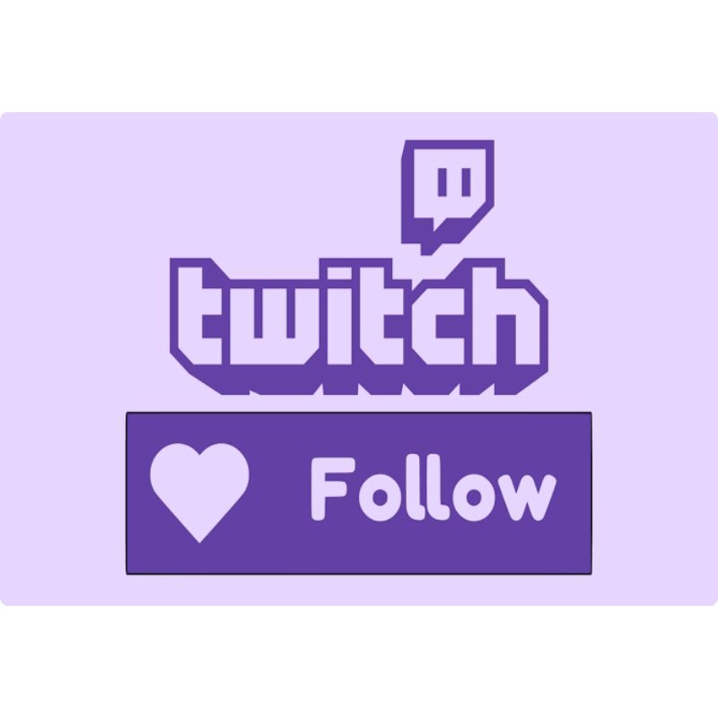 Twitch Followers Permanen Real Termurah & Bergaransi