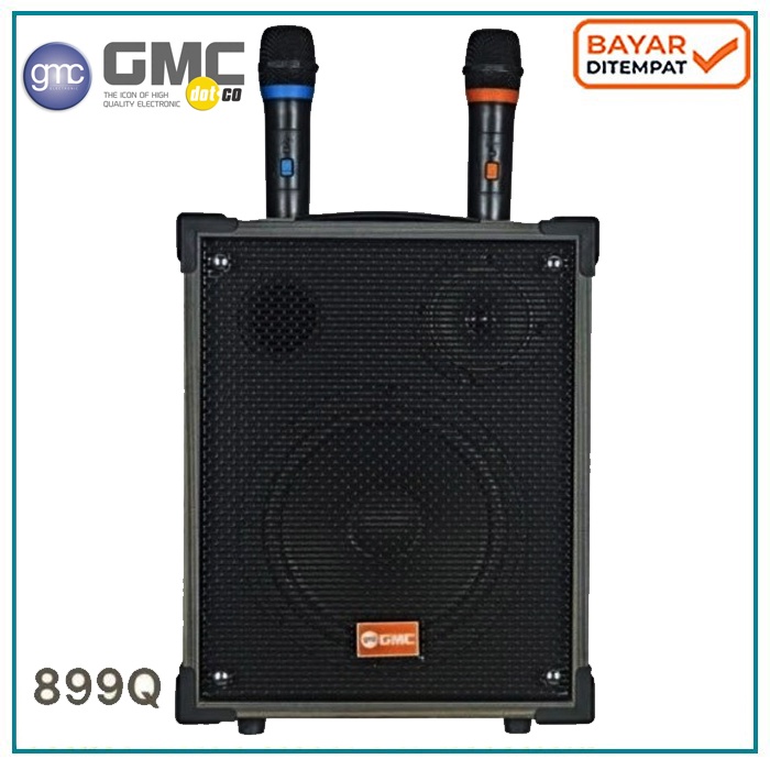 Speaker Gmc 899Q Speaker Bluetooth Aktif Portable Multimedia Karaoke Free Mic