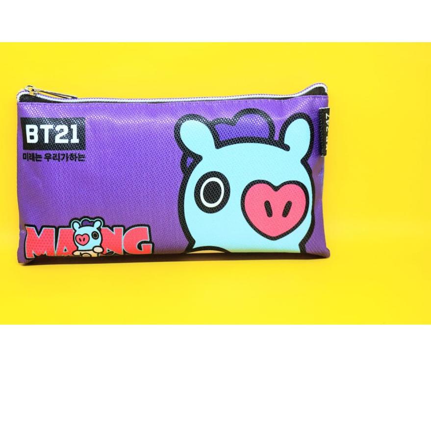 

TEMPAT PENSIL BT BOYBAND KOREA BAHAN KANVAS KOTAK PENSIL TATA COOKY CHIMMY SHOOKY MANK KOYA ✓