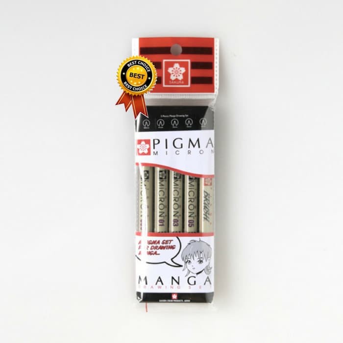 

Ready Stok SAKURA Pigma Micron Manga Drawing Set Diskon