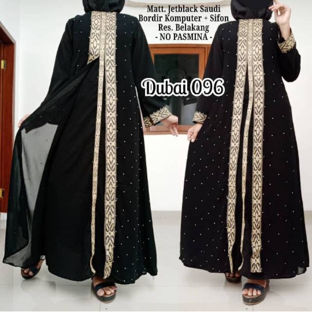 Abaya jubah gamis dress DUBAI 096