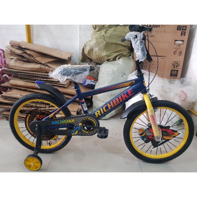 Sepeda Anak Sepeda BMX 18 inch RICHBIKE ( Jari-Jari Motor )