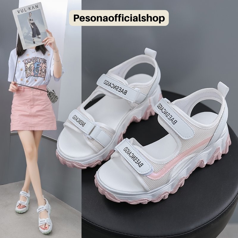 COD POS 2588 Sandal Wanita Tali Gunung Cewek Premium