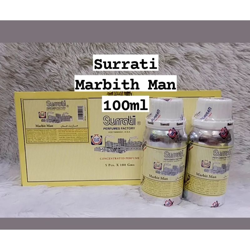 termurah marbit man surrati 100ml original FREE Botol Tola 12ml