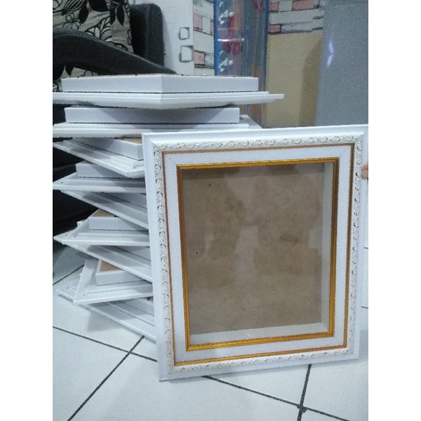 frame mahar 3d/ukir emas/ 25x30