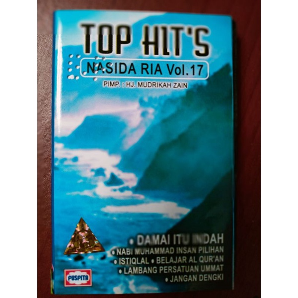 kasset pita original top Hits Nasida ria vol.17