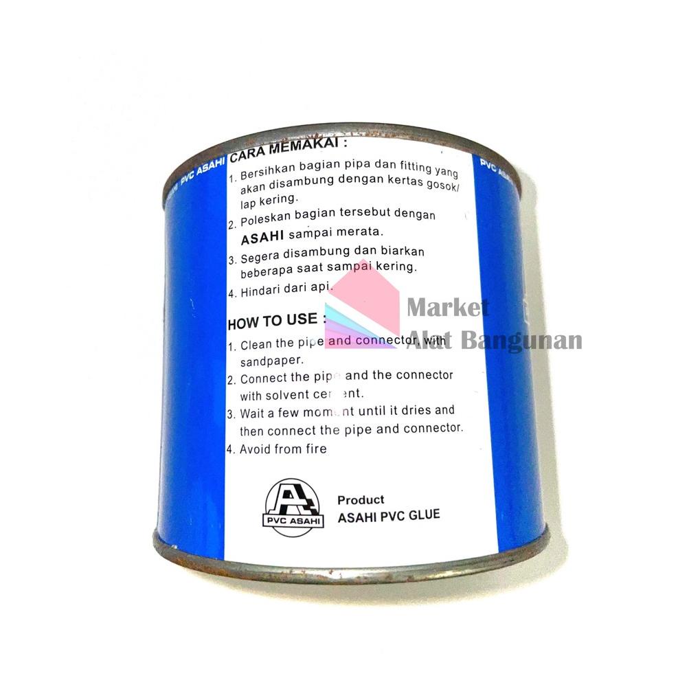 

Terlaris Lem Pipa PVC Asahi Kaleng / Lem Pipa Paralon Asahi 400 Gram ..,,.,,.,