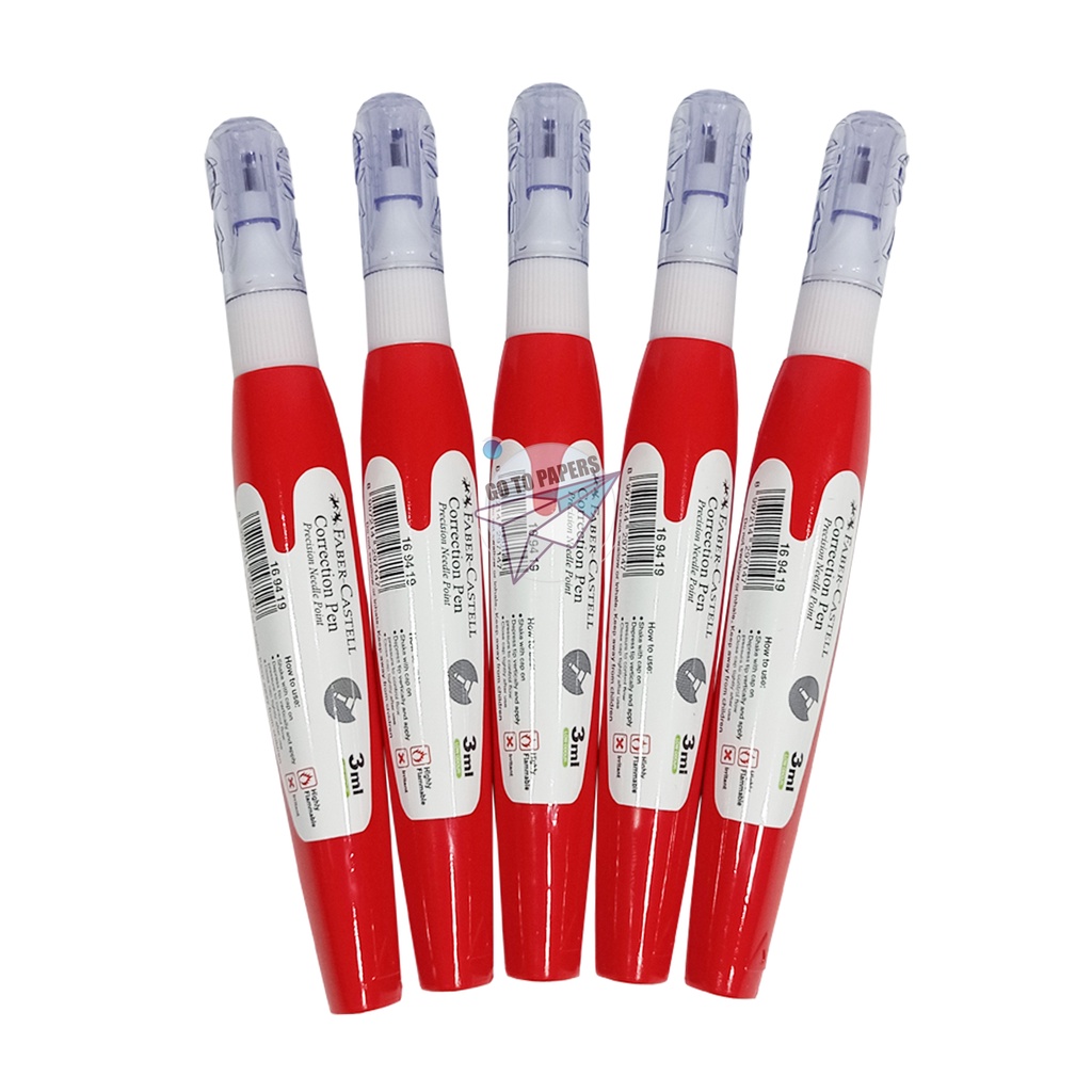 

Tipe X / Correction Pen Faber Castell 3ML [ PCS ]