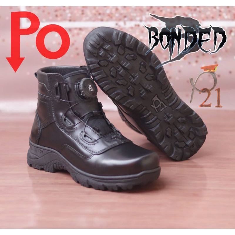 bonded polos p21/ bonded p21 /sepatu pdl lantas