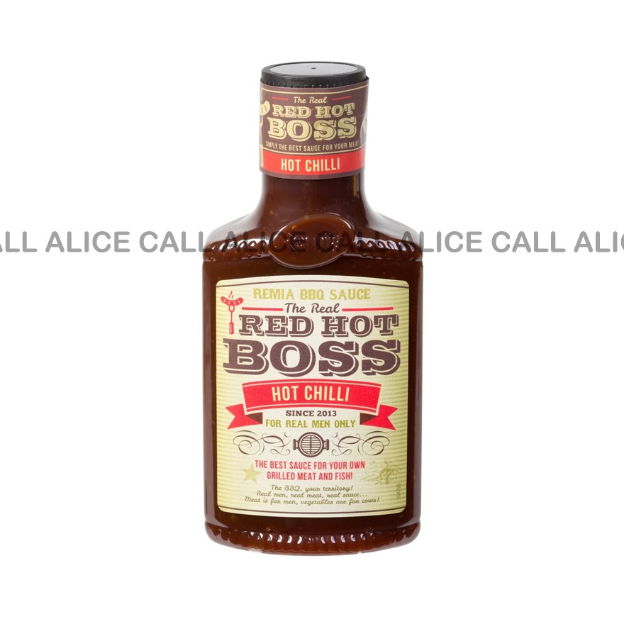 

SAUS BARBEQUE REMIA BBQ SAUCE RED HOT BOSS 450ML