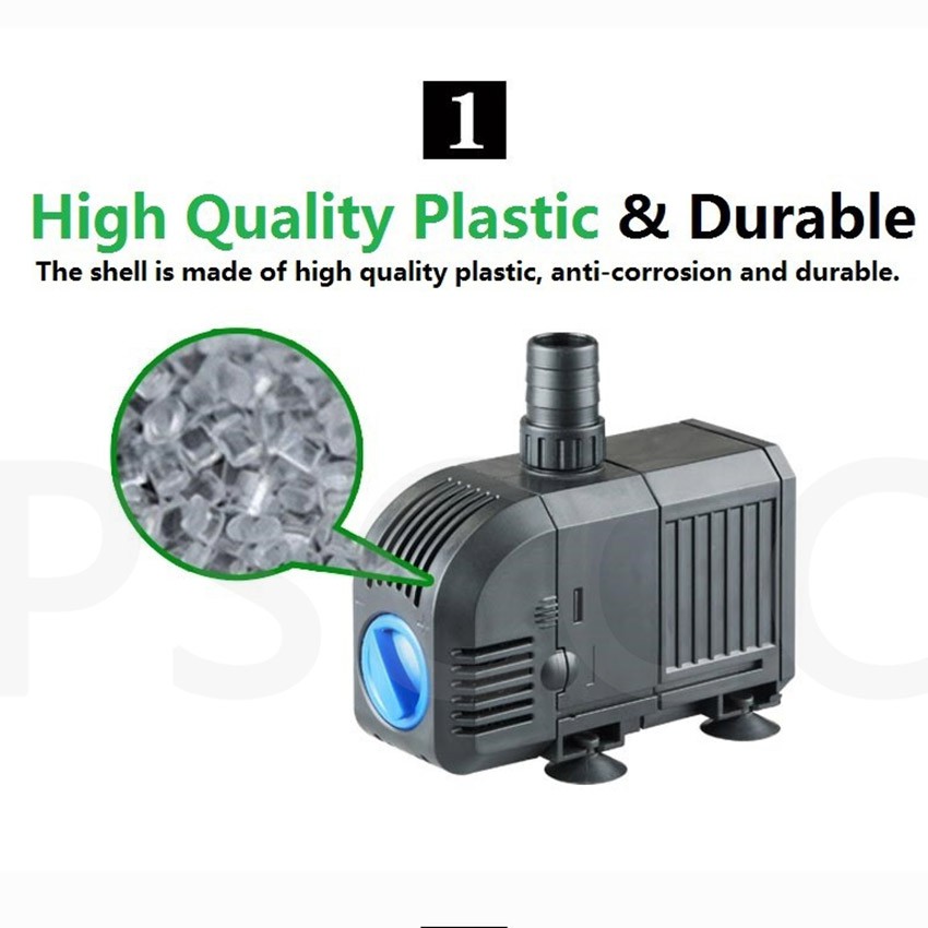 Ultra-Quiet Brushless Motor Submersible Water Pump Air Pompa Kolam Ikan Aquarium Akuarium