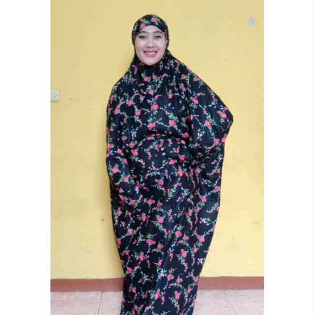 Mukena Terusan Katun Jepang