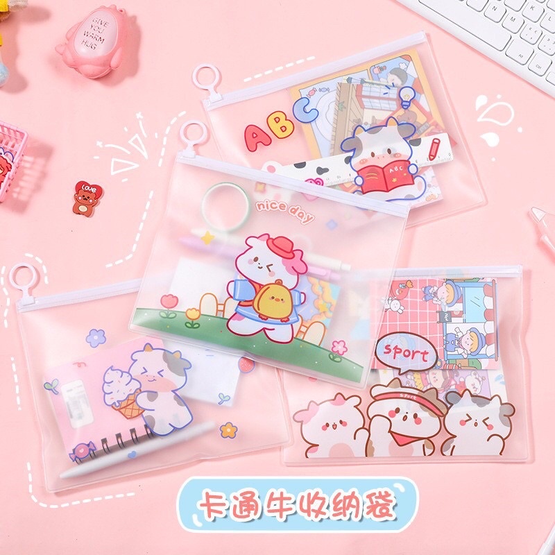 [READY STOCK BISA COD] TEMPAT PENSIL ZIPPER KARAKTER KARTUN HEWAN LUCU ANAK SEKOLAH FANCY VIRAL GAYA REMAJA CEWEK KOREA AESTHETIC SCRAPBOOK BAHAN MES JARING ANTI TAHAN AIR IMPOR KAWAII CUTE IMUT GEMOY POUCH MAKE UP KOSMETIK DOMPET TAS WANITA RESLETING