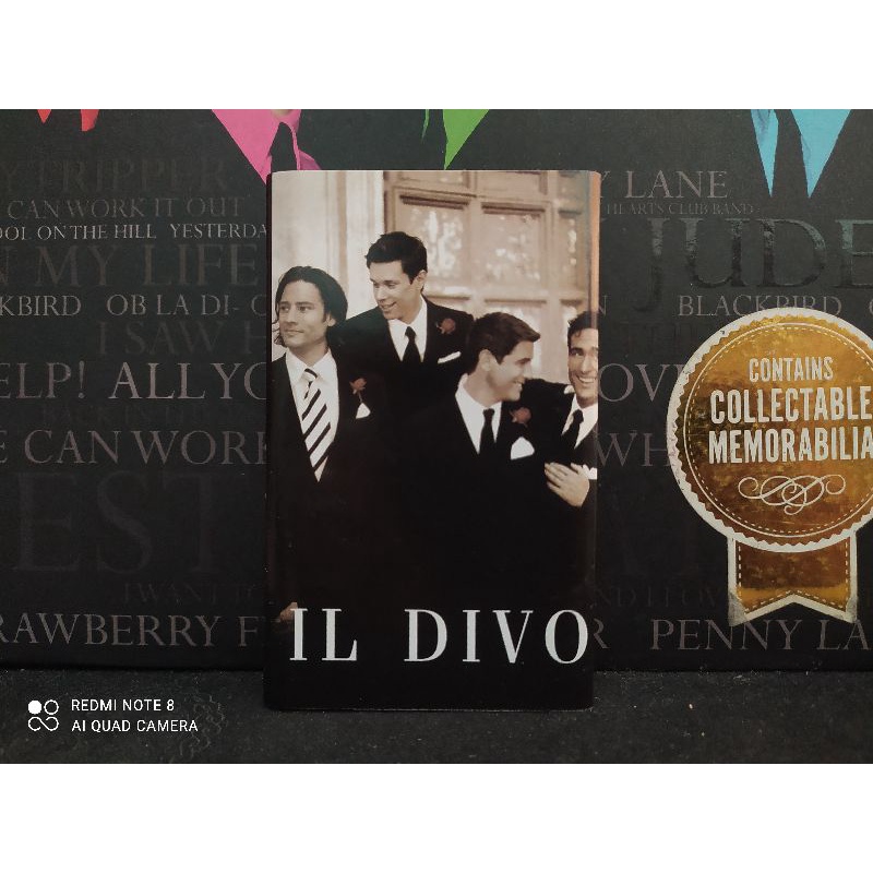 Kaset Pita : IL DIVO - IL DIVO.