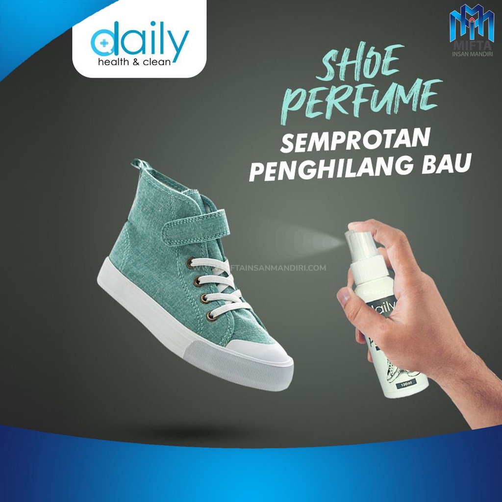 PARFUM SEPATU / DAILY SHOE PERFUME / PARFUM SEPATU ANTI BAKTERI