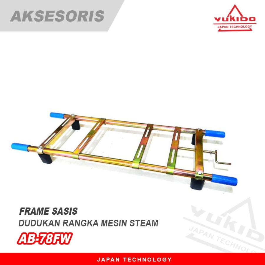 YUKIDO POWER SPRAYER CHASIS / DUDUKAN RANGKA MESIN STEAM Dudukan Rangka Sasis Frame Mesin cuci Steam Power Sprayer Sanchin Kuat dan Tebal Rangka dudukan kaki mesin steam engine power sprayer sancin YUKIDO