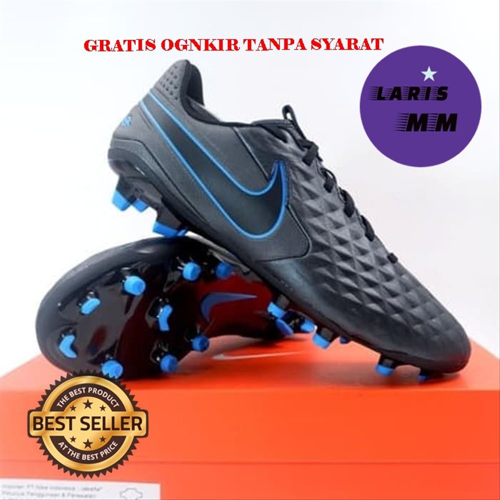 GRATIS ONGKIR Sepatu Bola Nike Legend 8 Academy FG HITAM BIRU Hero AT5292 004 ORIGINAL SEPATU BOLA