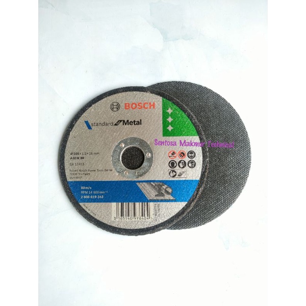 BOSCH 4 X 1.2 Batu Grenda Gerinda Gurinda Potong Tipis Cutting Disc 4&quot; x 1,2mm