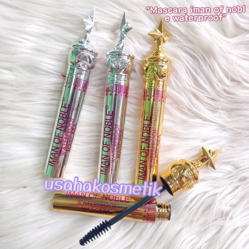 ECER!! MASKARA IMAN OF NOBLE BINTANG MASCARA WATERPROOF&amp;CURL THICK NO. M6170