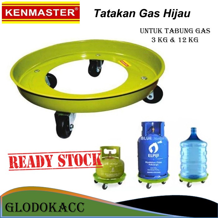 Tatakan Gas Besi - Kenmaster Dudukan Tabung Gas - Tatakan Tabung Gas Lpj