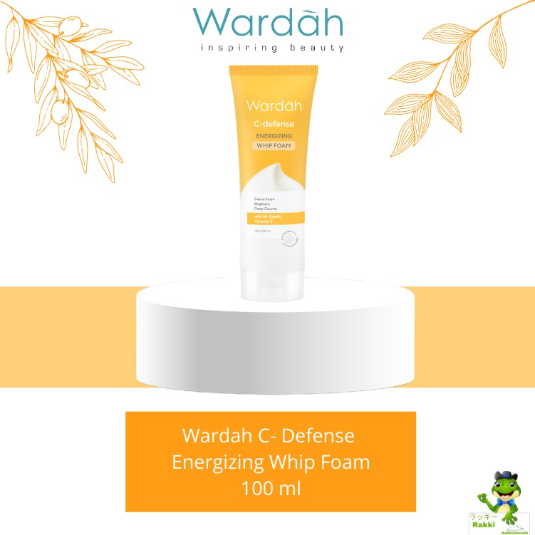 ❣️Rakkistore99❣️Wardah C-Defense Energizing Whip Foam 100ml (C-DEFENSE FW WHIP)