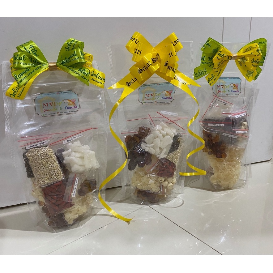 

Hampers Lebaran / Idul Fitri - Paket Peach Gum Dessert MVDF