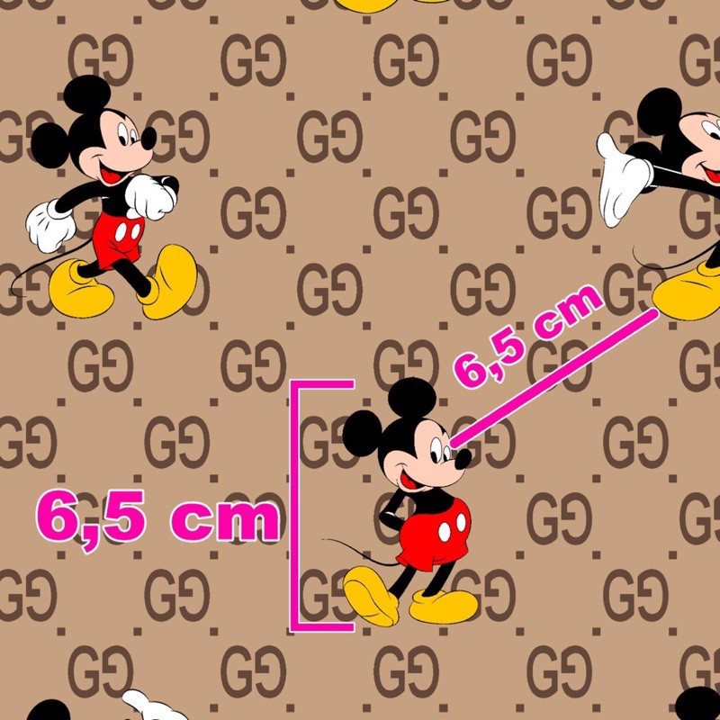kain sprei meteran mickey gucci anali dakocan