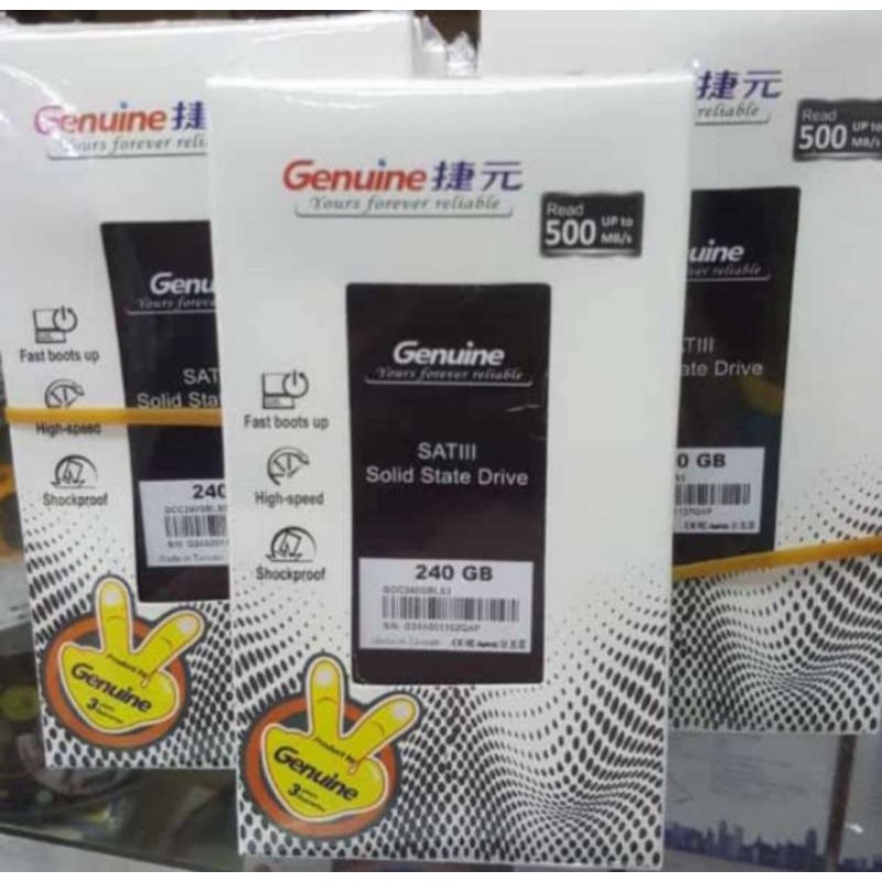 ssd genuine 256gb
