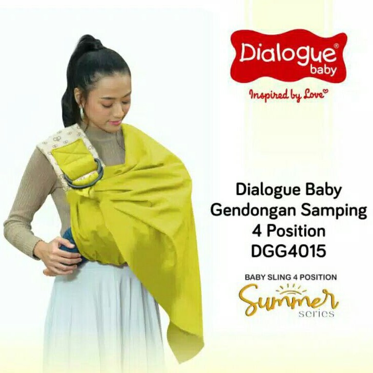 SALE!! GENDONGAN SAMPING BAYI DIALOGUE SUMMER SERIES DGG 4015 - SLING BABY DIALOGUE