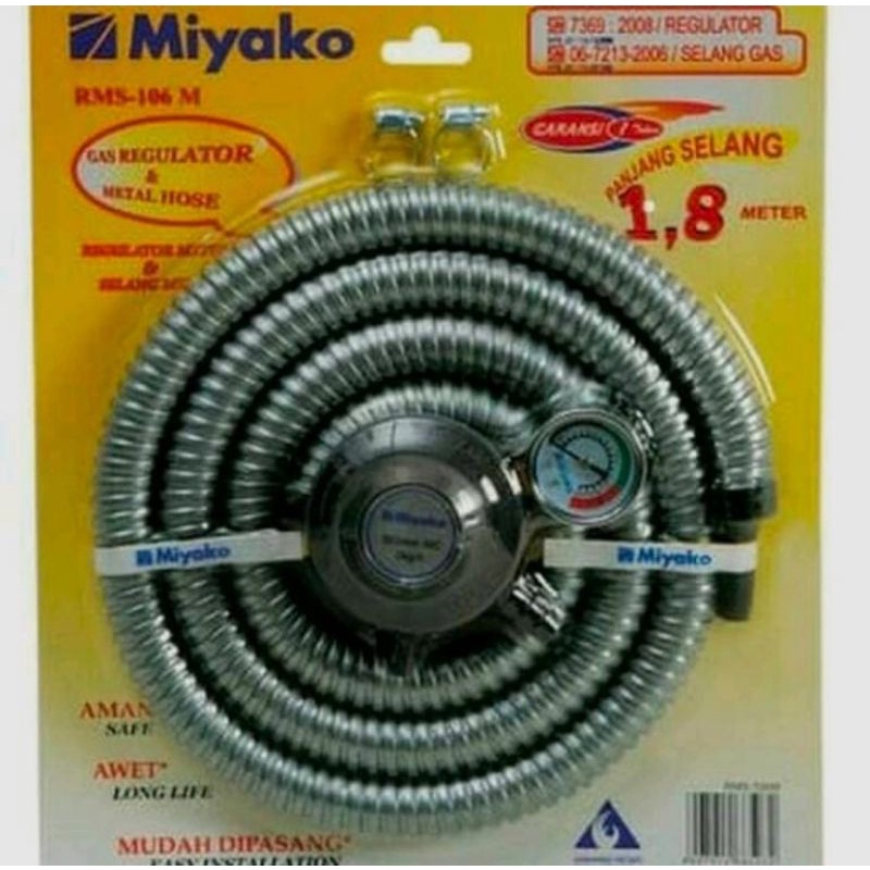 REGULATOR MIYAKO SELANG KOMPOR GAS