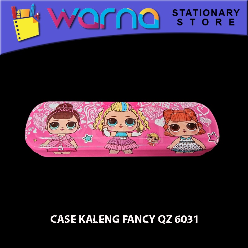 

TEMPAT PENSIL CASE KALENG FANCY QZ 6031